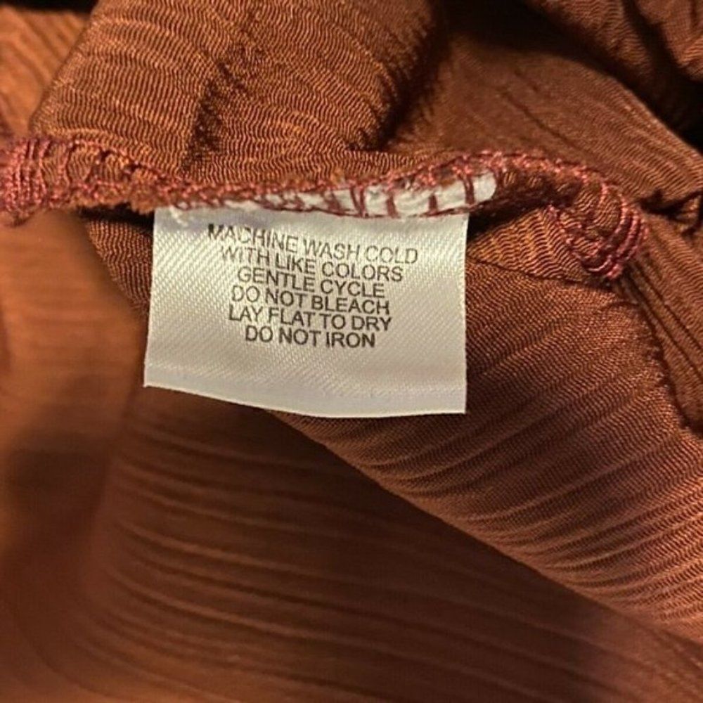 French Laundry Copper Palazzo Wide Leg Pants NWT - Picture 5 of 6